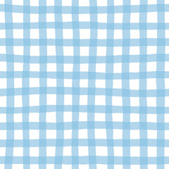 Wall Mural - Blue checkered background png