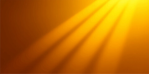 Wall Mural - Golden summer waves with bright orange and yellow light rays create a vibrant abstract background design
