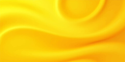 Wall Mural - An abstract golden silk background with a soft, wavy texture