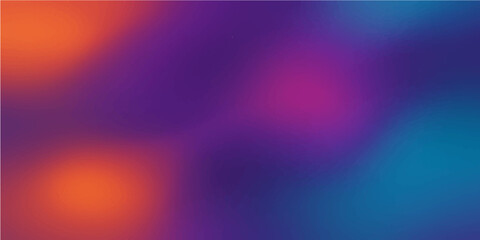 Wall Mural - Abstract, colorful, and smooth purple and pink bokeh light waves illustrate a vibrant, modern technology background
