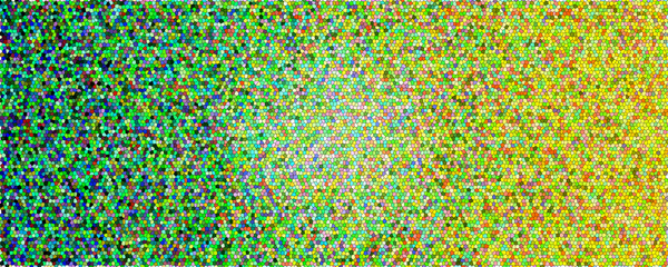 Abstract mosaic background texture gradient green yellow pattern design wallpaper vector illustration art 
