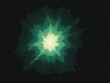 © Ofi Asnitia - Mesmerizing abstract cosmic energy burst, a vibrant explosion of green and yellow light illuminating the dark expanse, embodying universal creation and powerful stellar phenomena