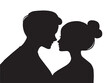 © Safowan - Valentines day silhouette icon vector illustration solid black symbol