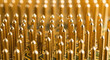 © Mst - A Detailed Close Up of Gold Plated Pins on a Computer Processor Illustrating the Intricate Engineering and Precision Manufacturing of Modern Technology Components
