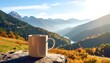 © EMA - Coffee mug mountain vista