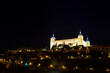 Alcázar de Toledo en la noche