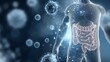© mohdfadzil - Conceptual illustration of bacteria within the human digestive system