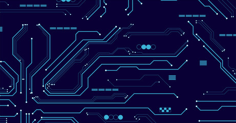 Digital Circuit Board Technology Background