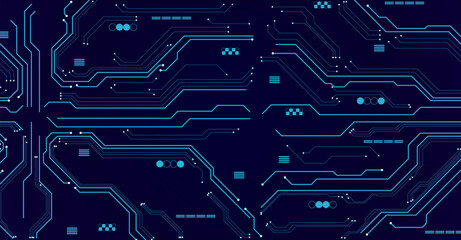 Digital Circuit Board Technology Background