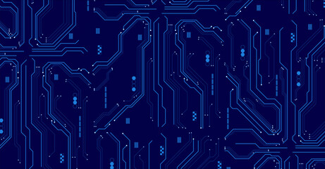 Digital Circuit Board Technology Background