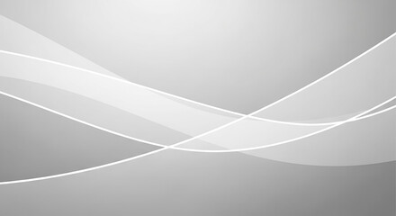 Wall Mural - Abstract gray background showing flowing and curving lines