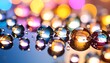 © Yahut - Colorful water droplets reflecting lights
