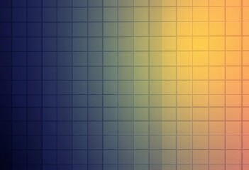 Wall Mural - Abstract geometric grid background, subtle texture, vibrant color gradients, trendy, cool