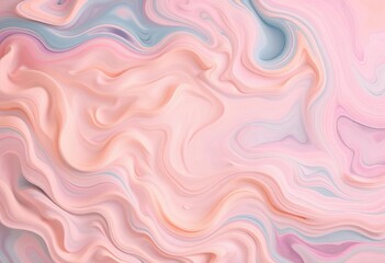 Wall Mural - Soft, pastel-colored abstract swirls and textures ideal for newborn announcements,  watercolor,  graphic