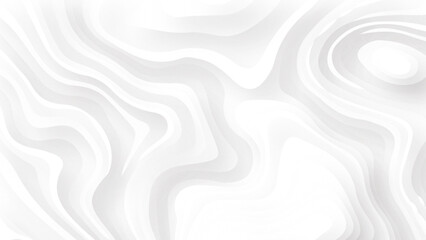 Wall Mural - Vector topographic illustration. White paper cut decoration textured. wavy layers 3d topography relief background.