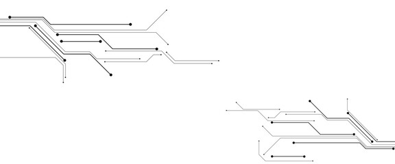 Vectors Abstract connecting lines and dots. Social networking, network connection and global communication technology background
