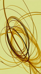 Wall Mural - scribble lines in black layered over light backgrounds creating expressive and abstract modern art textures