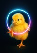 © Rawpixel.com - Vibrant chick with neon ring