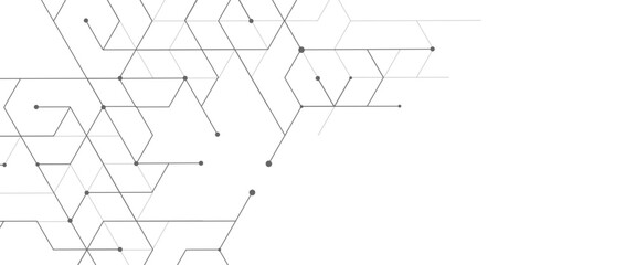 Wall Mural - Vector abstract minimalist blue triangles technology pattern blue geometric background.