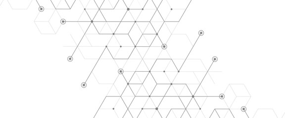 Wall Mural - Vector abstract minimalist blue triangles technology pattern blue geometric background.