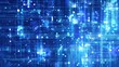 © decorator - Abstract digital circuit board with glowing blue lines and holographic overlays for innovation