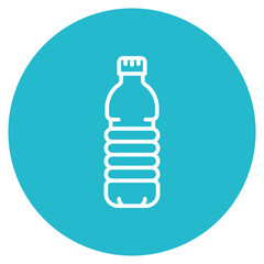 Wall Mural - Water Bottle icon vector image. Can be used for Morning and Breakfast.