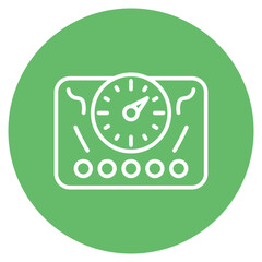 Dashboard icon vector image. Can be used for Computer Programming.