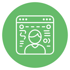 Wall Mural - Web Coding icon vector image. Can be used for Seo and Web.