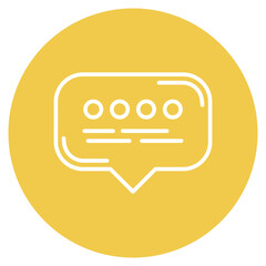 Wall Mural - Comment icon vector image. Can be used for Seo and Web.