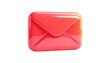 © Heru - Shiny, rounded, red envelope icon, slightly angled, against a dark background