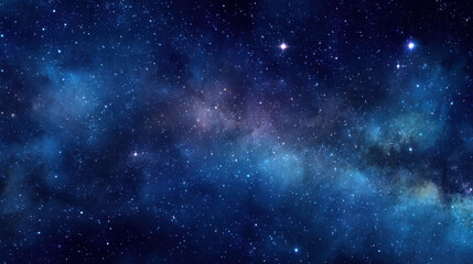 Wall Mural - Celestial Canvas: A mesmerizing celestial canvas, showcasing a vibrant display of stars, galaxies, and cosmic wonders, inviting viewers to explore the infinite expanse of space.
