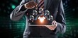 © BillionPhotos.com - Businessman manage process with business contract icons
