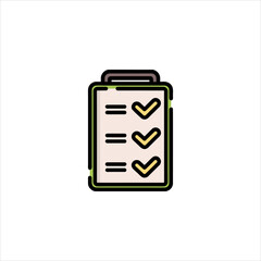 Wall Mural - Checklist