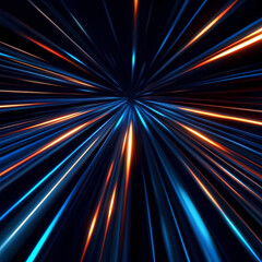 Wall Mural - Abstract Speed Lines Blurred Motion