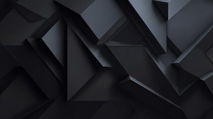 Abstract black geometric pattern for modern and contemporary designs. Ideal for digital displays and decorative elements.