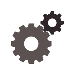 Interlocking gears illustration representing teamwork, technology, and the concept of collaboration in business
