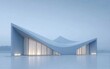 © 小さな花 - ミニマリストの白い建築デザイン