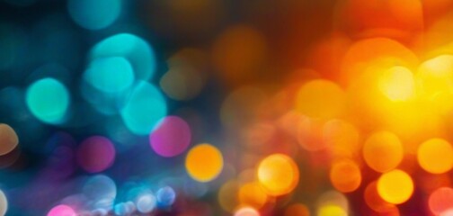 abstract colorful bokeh background