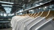 © kaiyalad - Textile Production Process Factory Floor Image Series Industrial Environment Close-Up Perspective Manufacturing Concept for Apparel Industry