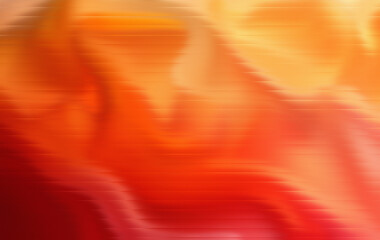 Wall Mural - Red Orange Yellow Abstract Background – Gradient Wave Flow Texture Art Design. red and yellow