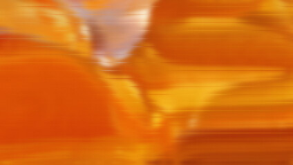 Wall Mural - Orange Glossy Abstract Background – Fluid Gradient Glow Texture Motion Art Design. abstract background of yellow liquid