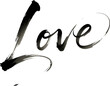 © La - Love 캘리그라피
