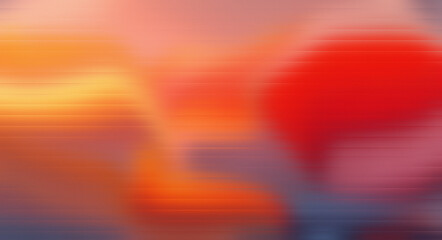 Wall Mural - Red Orange Blue Abstract Background – Blurred Gradient Motion Glow Texture Light Design. abstract colorful background