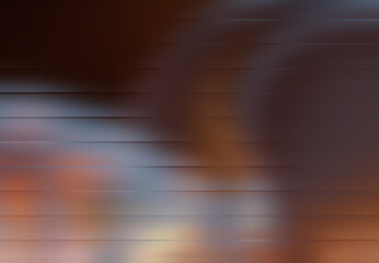 Wall Mural - Orange, Brown Blue Abstract Background – Blurred Horizontal Gradient Motion Texture Light Design. abstract motion background