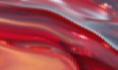 Wall Mural - Red Orange Purple Abstract Background – Wavy Gradient Glow Motion Texture Art Design. abstract red background