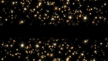 Wall Mural - Festive sparkling stars animated Celebration message background