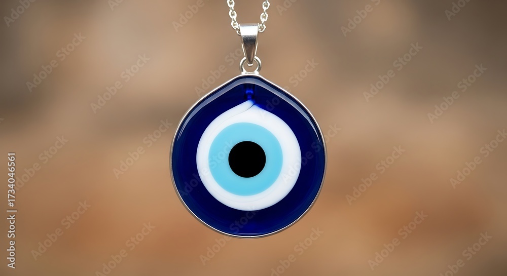 Evil Eye Amulet Necklace Protection Against Negative Energy.