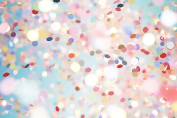 Wall Mural - Confetti pattern bokeh effect background backgrounds abstract glitter.