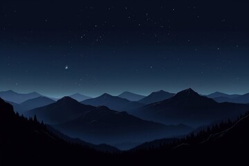 Wall Mural - Mountain landscape mountain outdoors.