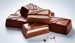 © Boyle - Mykolaiv Ukraine January 15 2021 Twix Chocolate Bars On White Background